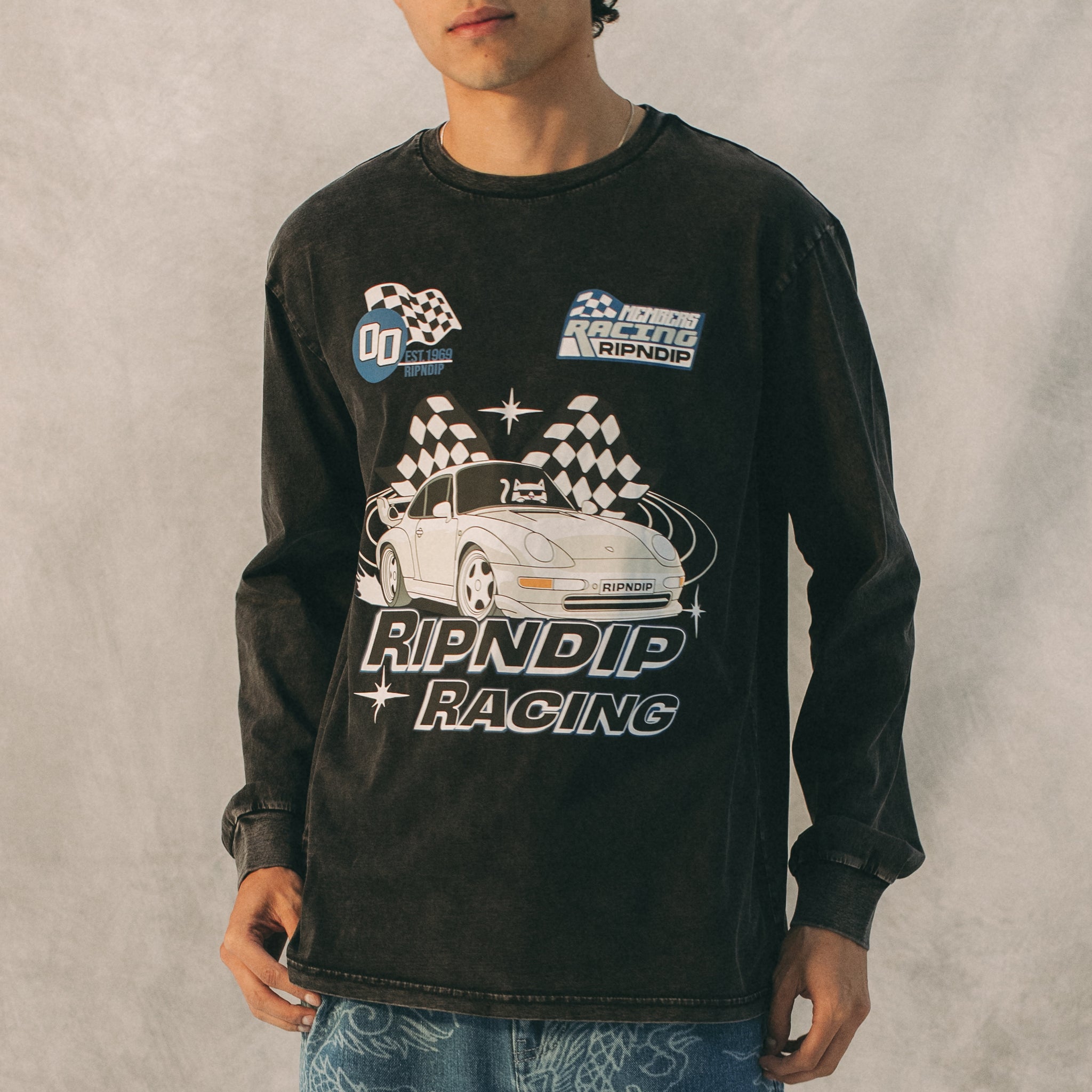 CAMIBUSO RIPNRACE Negro Washed RIPNDIP