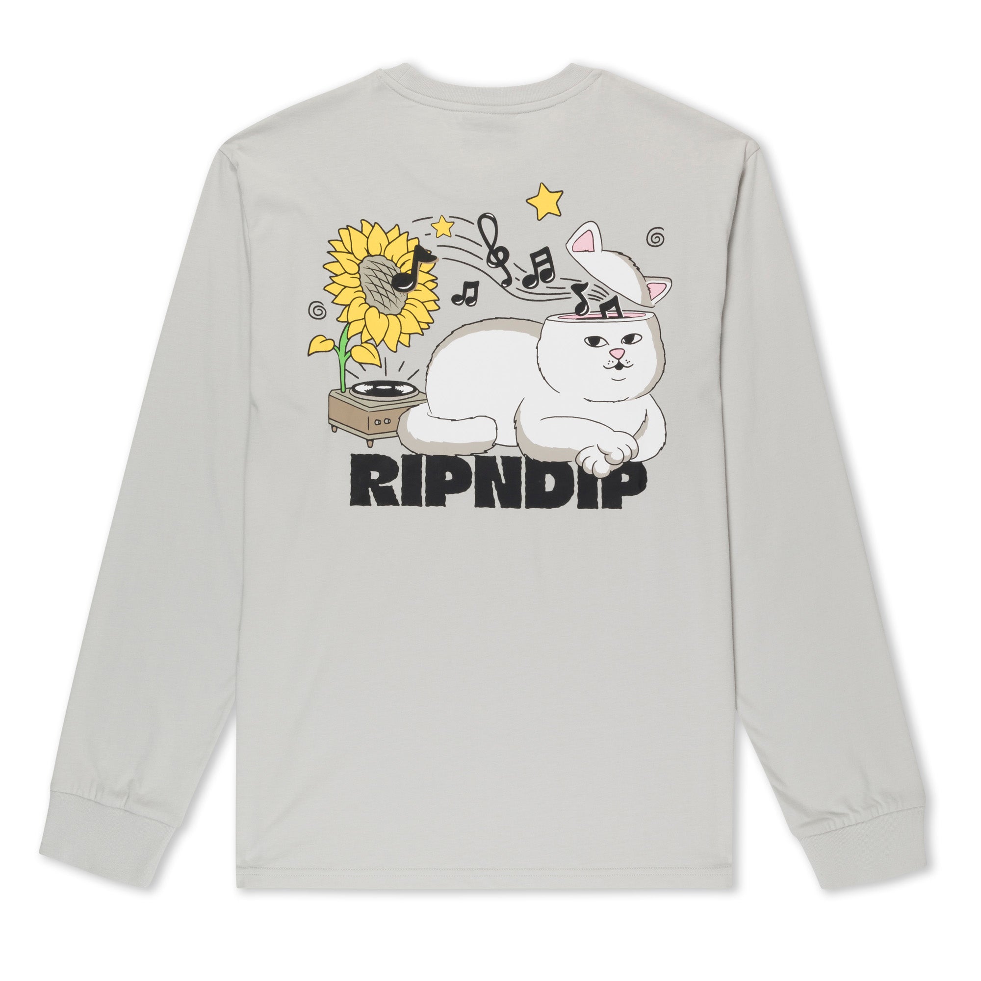 CAMIBUSO NO MUSIC NO LIFE Gris RIPNDIP