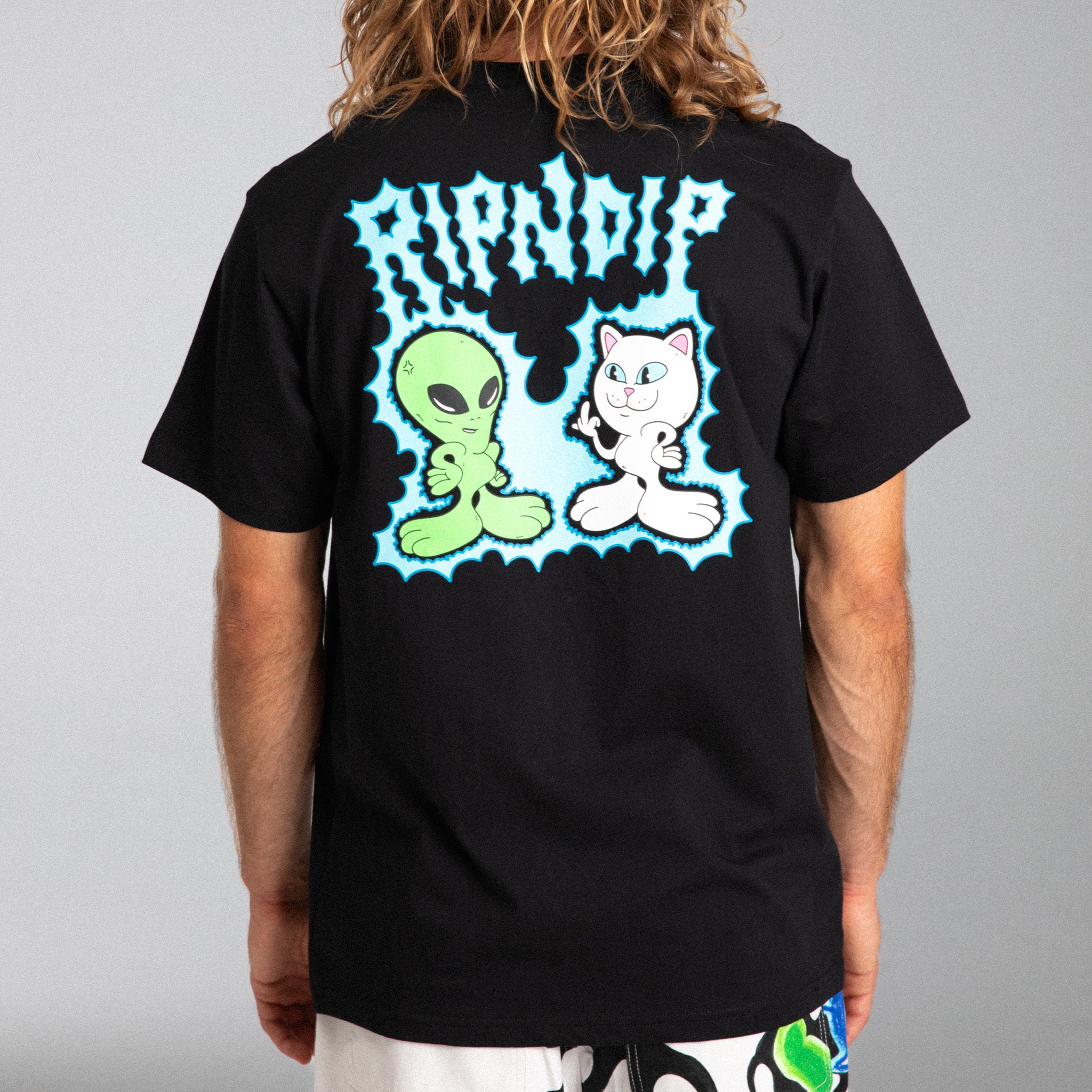 CAMISETA SHOCKING Negro RIPNDIP
