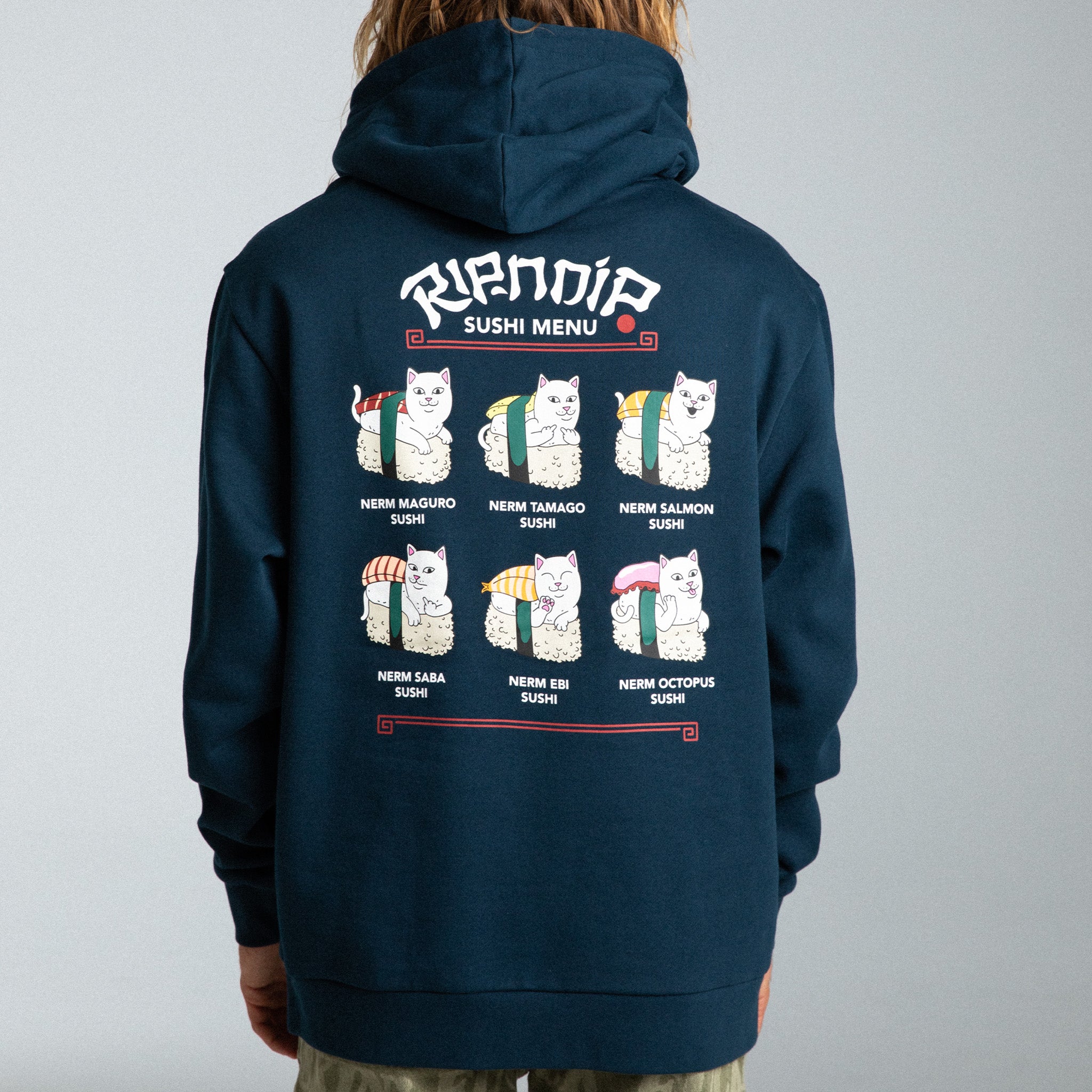 HOODIE SUSHI NERM Azul Navy RIPNDIP