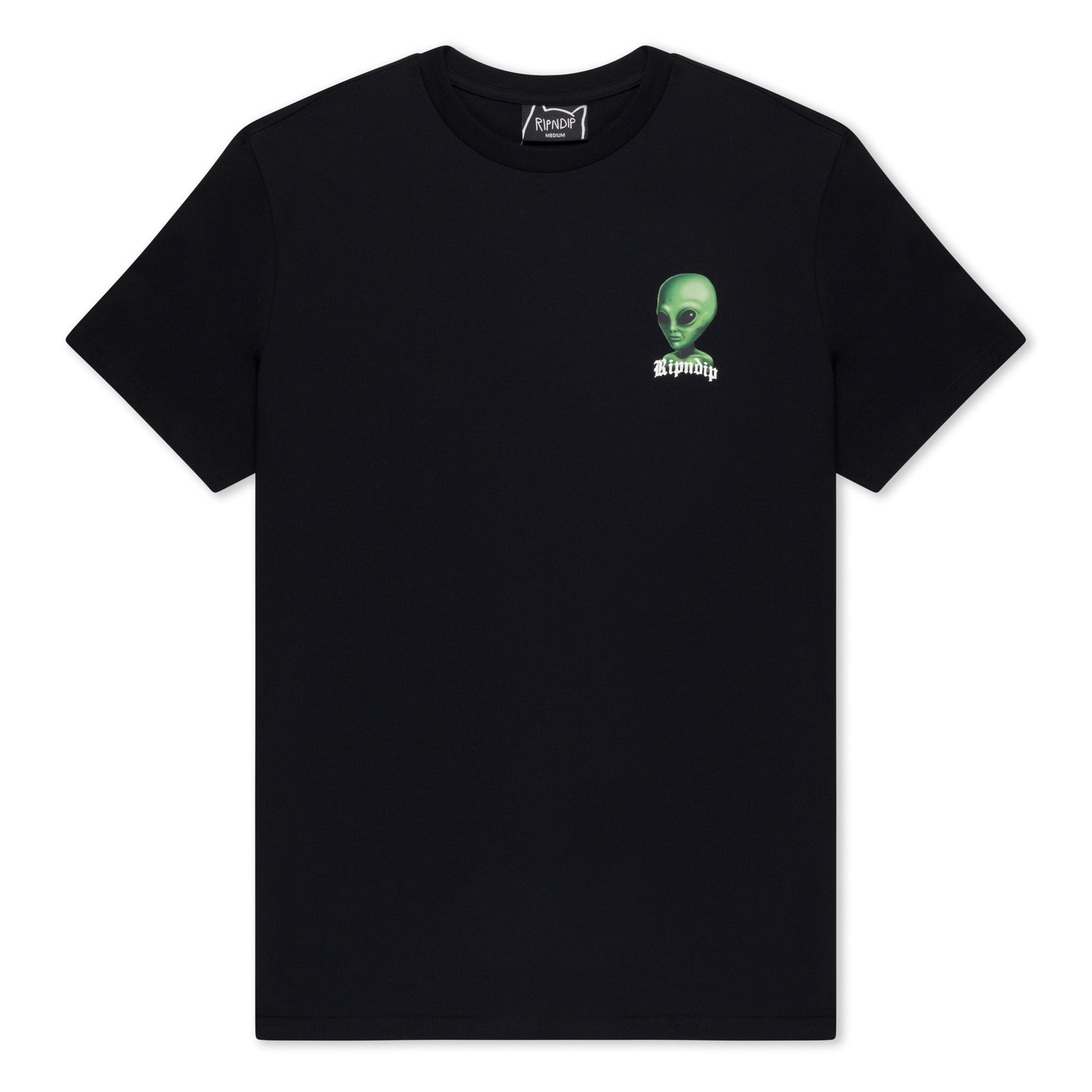 CAMISETA WE COME IN PEACE Negro RIPNDIP