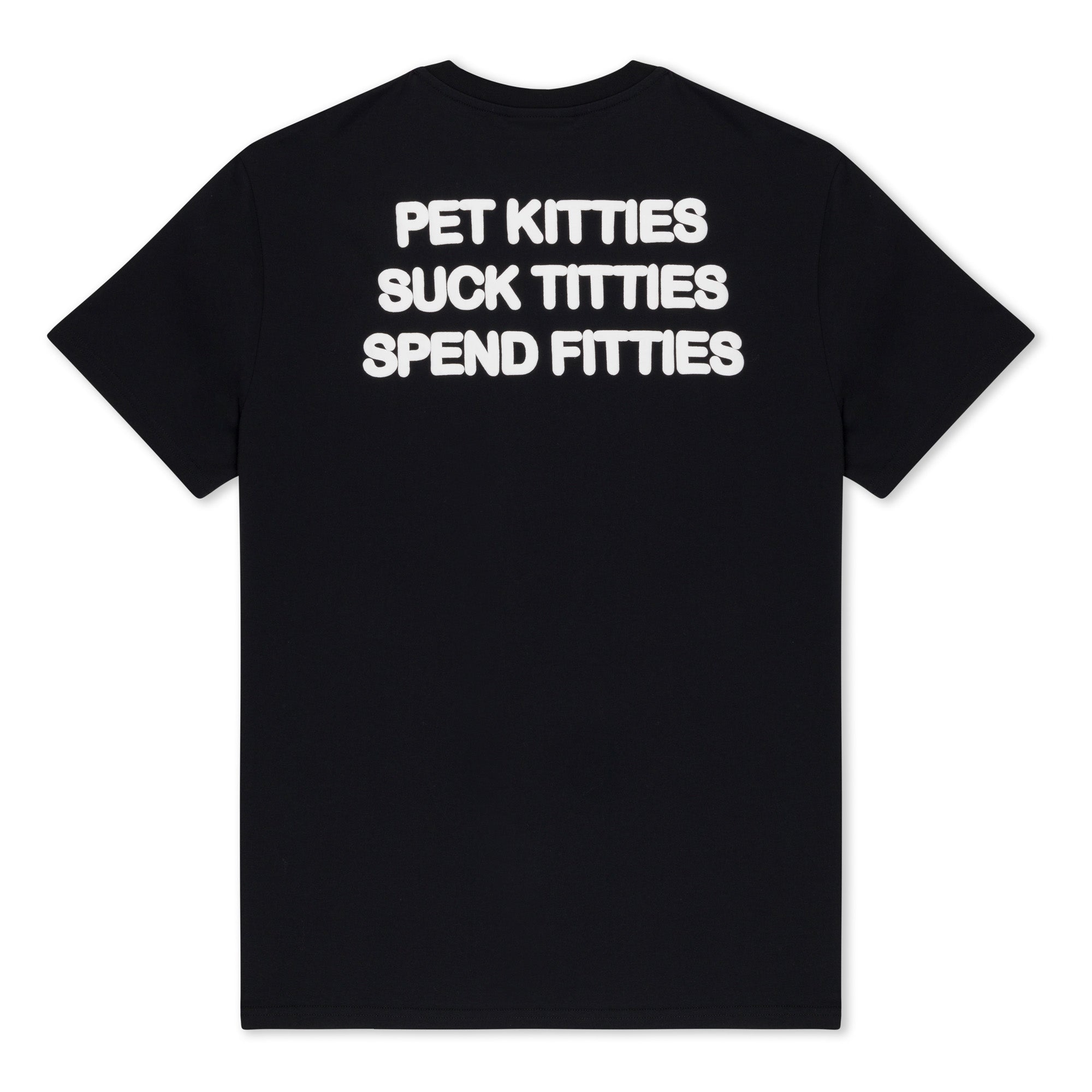 CAMISETA PET KITTIES  Negro RIPNDIP