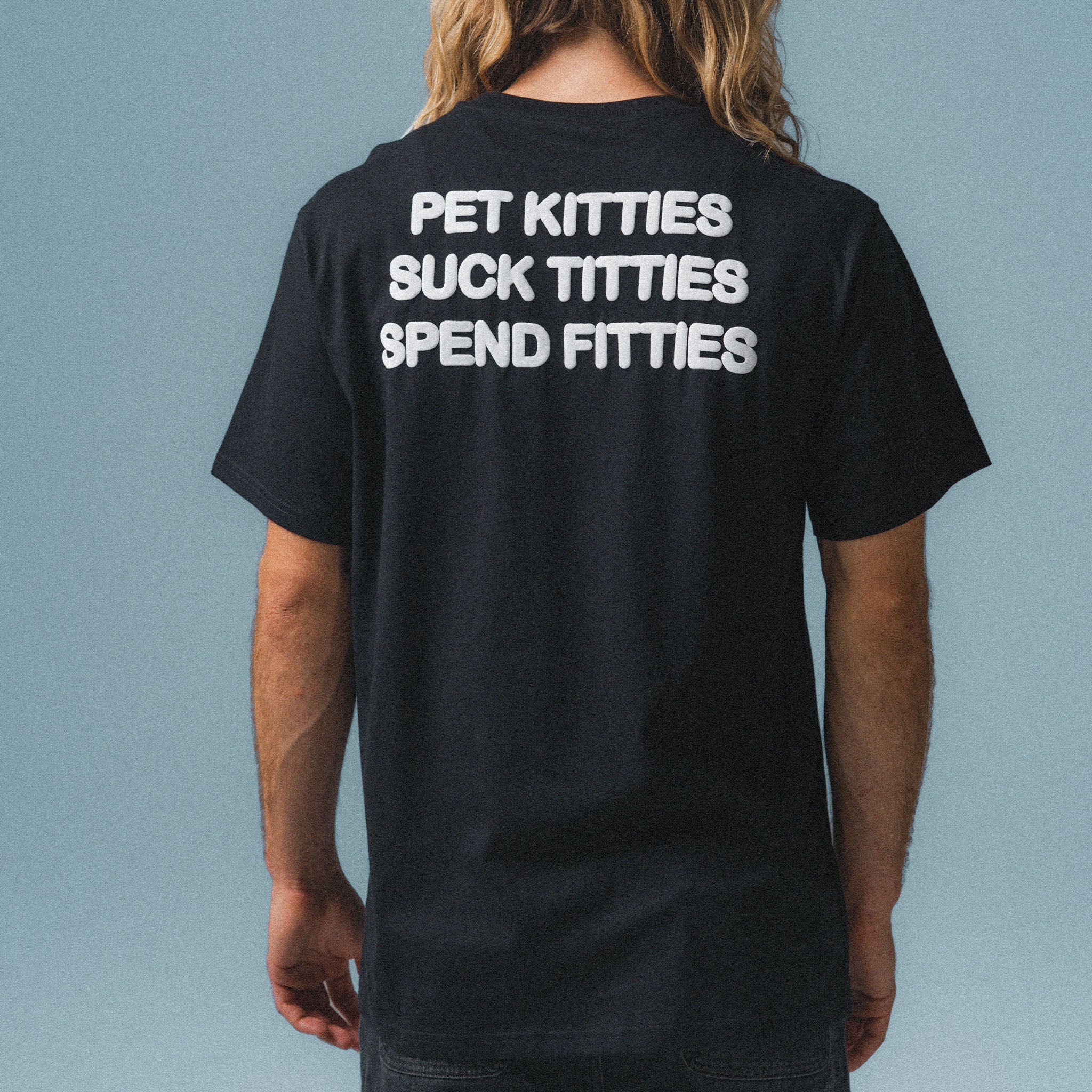 CAMISETA PET KITTIES  Negro RIPNDIP