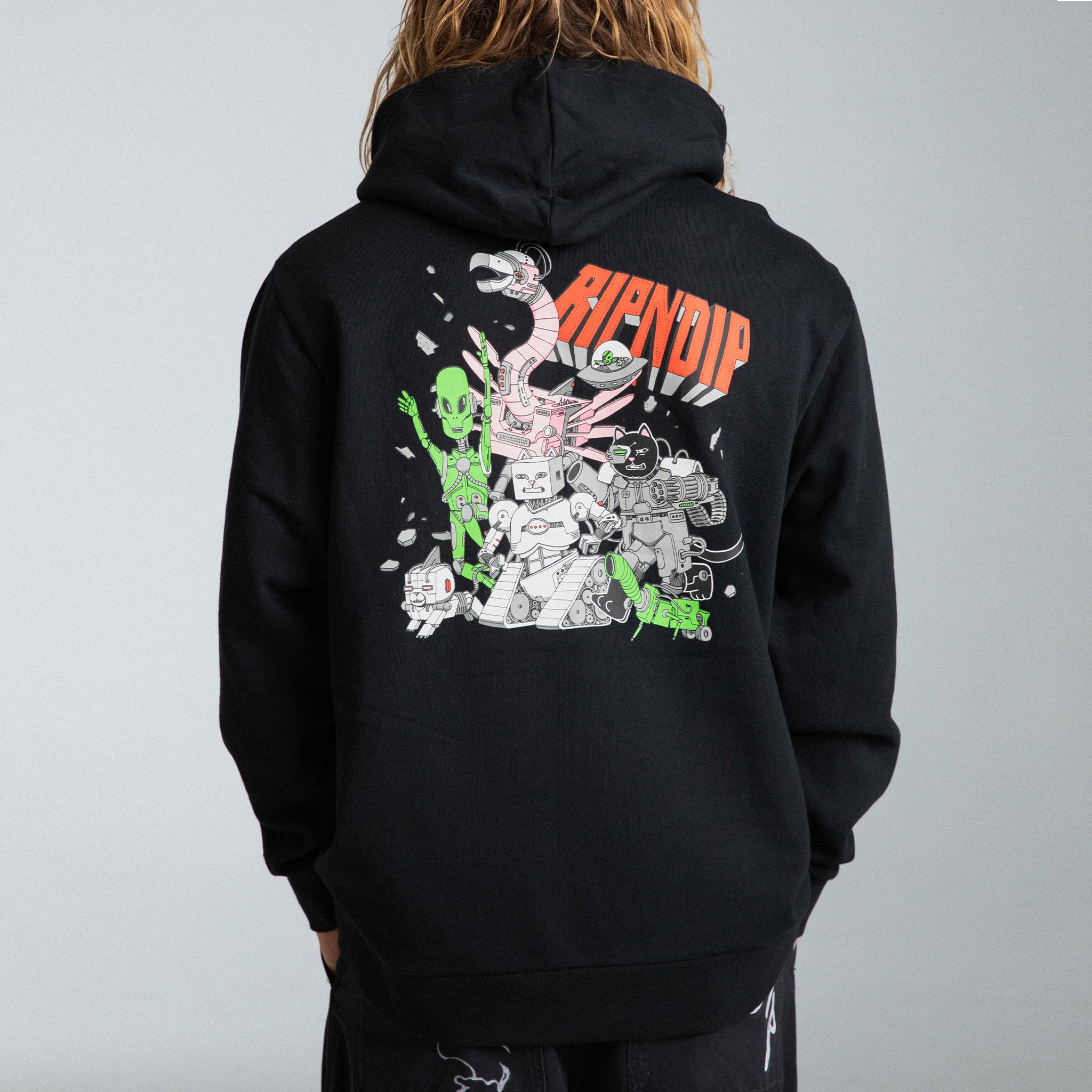 HOODIE TOMORROWLAND Negro RIPNDIP