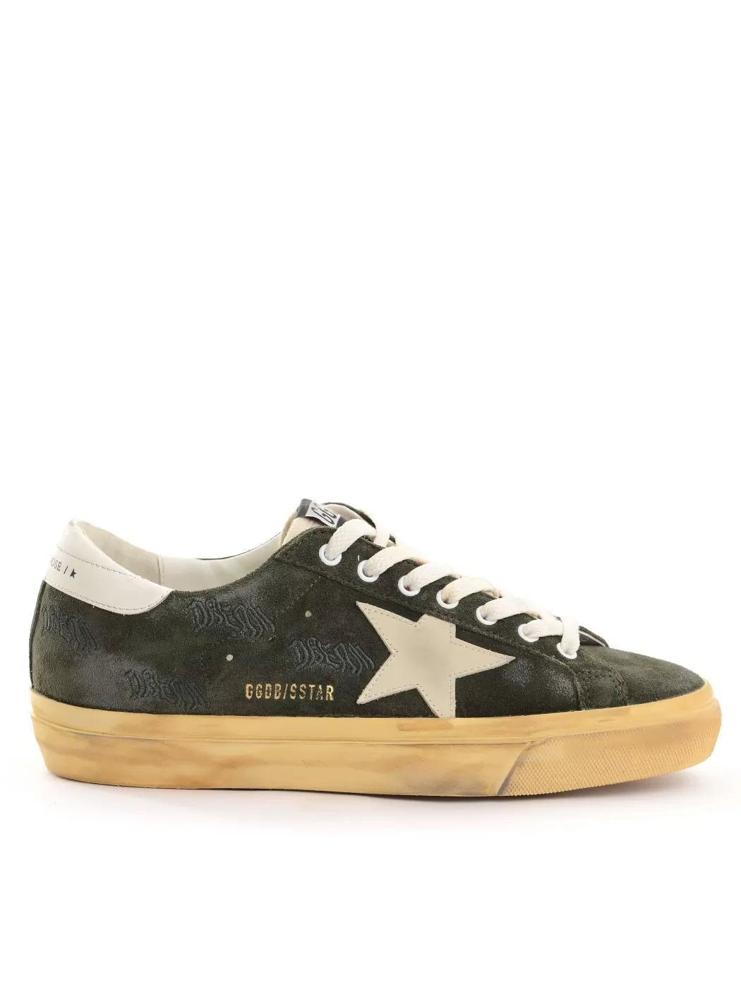 Zapatos Super-Star Verde Golden Goose